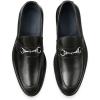 imagePaul Fredrick Mens Archer Bit Loafer Black 10M