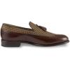 imagePaul Fredrick Mens Evan Tassel Loafer Brown Multi 13M