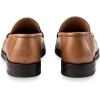 imagePaul Fredrick Mens Fletcher Loafer Size 115 Medium Chestnut