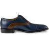 imagePaul Fredrick Mens Toby Oxford NavyBrown 105M