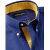 imagePaul Fredrick Mens Classic Fit Comfort Stretch NonIron Dot Dress Shirt