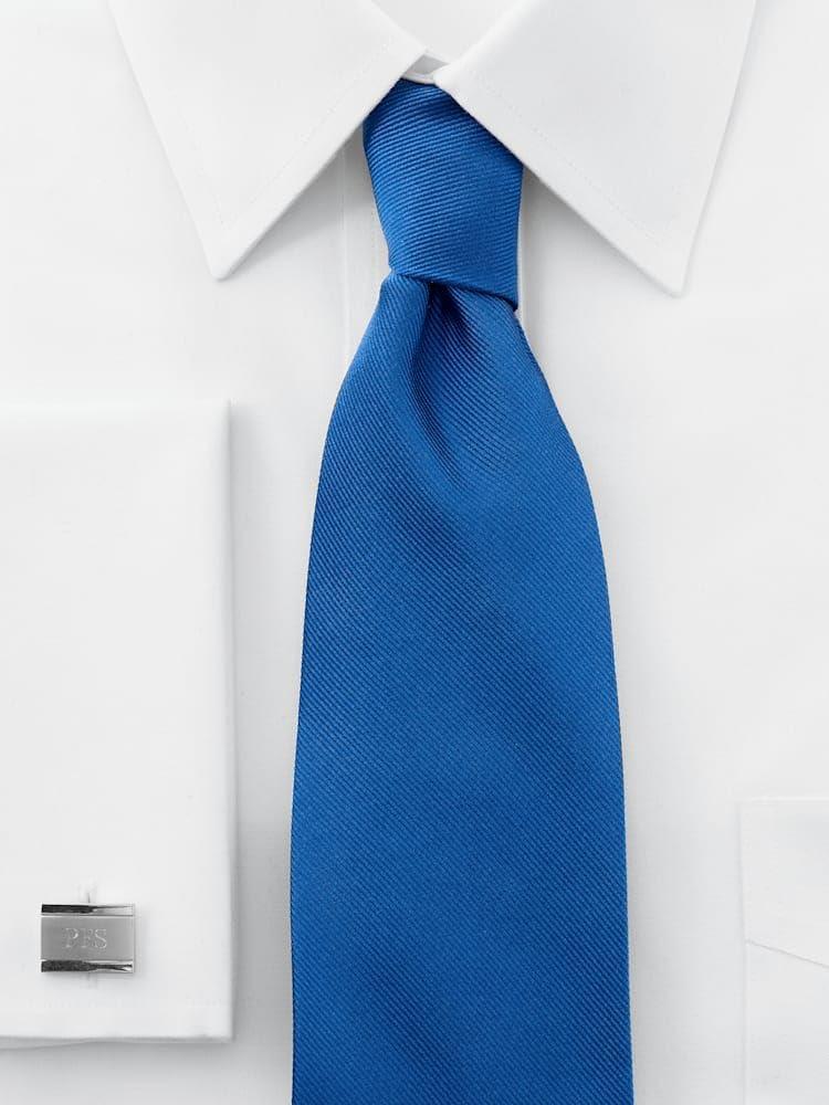 imagePaul Fredrick Mens Textured Solid Silk TiePink