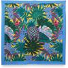 imagePaul Fredrick Mens Botanical Silk Pocket SquareYellow Multi