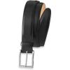 imagePaul Fredrick Mens Leather Belt With Changeable BuckleBlack