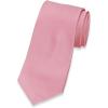 imagePaul Fredrick Mens Textured Solid Silk TiePink