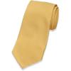 imagePaul Fredrick Mens Textured Solid Silk TieYellow