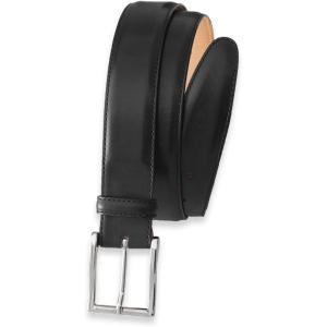 imagePaul Fredrick Mens Leather Belt With Changeable BuckleBlack