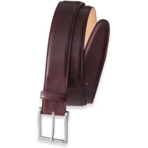 imagePaul Fredrick Mens Leather Belt With Changeable BuckleCordovan