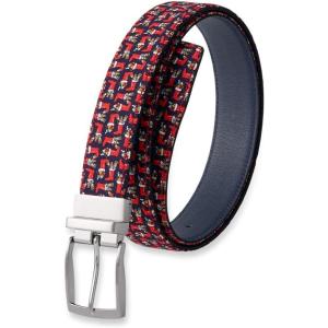 imagePaul Fredrick Mens Stockings Motif Reversible Belt