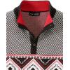 imagePaul Fredrick Mens Cotton 4Button Mock Neck Sweater