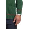 imagePaul Fredrick Mens Cotton Button Front Fair Isle Shawl Collar Cardigan Sweater