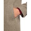 imagePaul Fredrick Mens Herringbone Topcoat