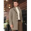 imagePaul Fredrick Mens Herringbone Topcoat
