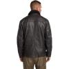 imagePaul Fredrick Mens Leather Bomber Shearling Jacket
