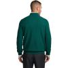 imagePaul Fredrick Mens Silk Cotton Cashmere Quarter Zip Mock Neck SweaterGreen