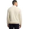 imagePaul Fredrick Mens Silk Cotton Cashmere Quarter Zip Mock Neck SweaterIvory