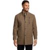 imagePaul Fredrick Mens Wool Blend Houndstooth Carcoat