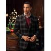 imagePaul Fredrick Mens Wool Blend Plaid Single Breasted Notch Lapel Sport Coat