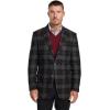 imagePaul Fredrick Mens Wool Blend Plaid Single Breasted Notch Lapel Sport Coat