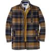 imagePaul Fredrick Mens Wool Blend Plaid Carcoat