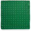 imagePaul Fredrick Mens Christmas Tree Motif Silk Pocket SquareGreen