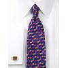 imagePaul Fredrick Mens Geometirc Woven Silk Tie