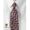 imagePaul Fredrick Mens Herringbone Woven Silk Blend Tie