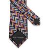 imagePaul Fredrick Mens Herringbone Woven Silk Blend Tie