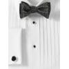 imagePaul Fredrick Mens Herringbone Woven Silk Selftied Bow Tie