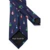 imagePaul Fredrick Mens Ornament Motif Woven Silk Tie