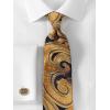 imagePaul Fredrick Mens Paisley Woven Silk Blend Tie