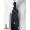imagePaul Fredrick Mens Stripefloral Woven Silk Tie