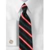 imagePaul Fredrick Mens Stripeholly Woven Silk Tie