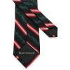 imagePaul Fredrick Mens Stripeholly Woven Silk Tie