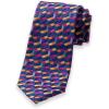 imagePaul Fredrick Mens Geometirc Woven Silk Tie