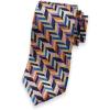 imagePaul Fredrick Mens Herringbone Woven Silk Blend Tie
