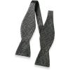 imagePaul Fredrick Mens Herringbone Woven Silk Selftied Bow Tie