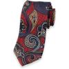 imagePaul Fredrick Mens Paisle Woven Silk Blend Tie
