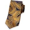 imagePaul Fredrick Mens Paisley Woven Silk Blend Tie