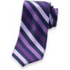 imagePaul Fredrick Mens Stripe Woven Silk TiePurpleNavy