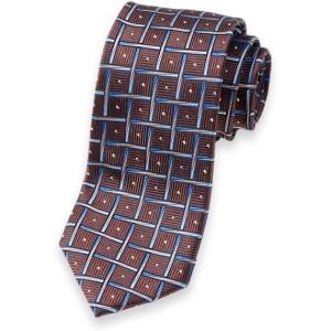 imagePaul Fredrick Mens Basketweave Woven Silk Tie