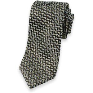 imagePaul Fredrick Mens Chevron Woven Silk Blend Tie