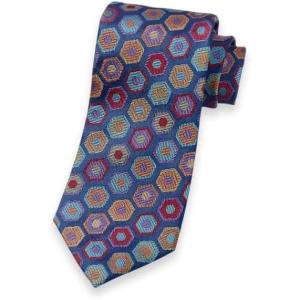 imagePaul Fredrick Mens Geomteric Woven Silk Tie