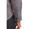 imagePaul Fredrick Mens Classic Fit Performance Stretch Plaid Casual Shirt