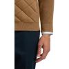 imagePaul Fredrick Mens Cotton Full Zip Mock Neck Sweater JacketCamel