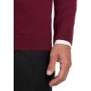 imagePaul Fredrick Mens Washable Merino Wool VNeck SweaterBurgundy