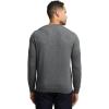 imagePaul Fredrick Mens Washable Merino Wool VNeck SweaterGrey