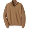 imagePaul Fredrick Mens Cotton Full Zip Mock Neck Sweater JacketCamel