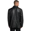 imagePaul Fredrick Mens Leather Blazer Black Large