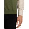 imagePaul Fredrick Mens Cotton Full Zip Mock Neck VestOlive